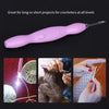 Rechargeable Lighted Crochet Hook with 9 Interchangeable Heads