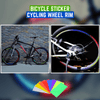 Safe Cycling - Bicycle Wheel Sticker (3 pcs set)