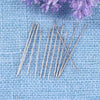 Self-threading Blind Needles