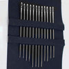 Self-threading Blind Needles