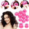 Set of 10 Silicone Hair Curlers