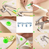 Snap Button DIY Set (150 Pcs Set)