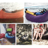 Square-headed Air Inflatable Travel Lazy Sofa