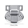 Stainless steel invisible magnetic doorstop