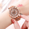 StarryRose - Rotating Rhinestone Stainless Steel Watch（Limited stock Only today）