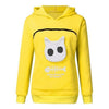 Sweatshirt Animal Pouch Hood Tops