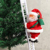 The climbing santa claus