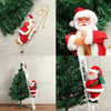 The climbing santa claus