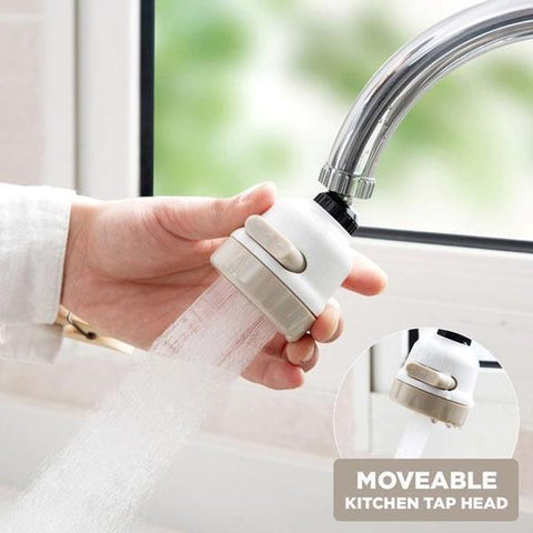 Three-Mode Water-Saving Faucet Head