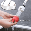 Three-Mode Water-Saving Faucet Head