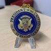 Trump 2020 'Keep America Great' Gold Plated Keychain