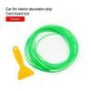 Universal DIY Flexible Interior Decoration Moulding Trim Strips Car