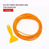 Universal DIY Flexible Interior Decoration Moulding Trim Strips Car