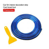 Universal DIY Flexible Interior Decoration Moulding Trim Strips Car