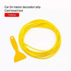 Universal DIY Flexible Interior Decoration Moulding Trim Strips Car