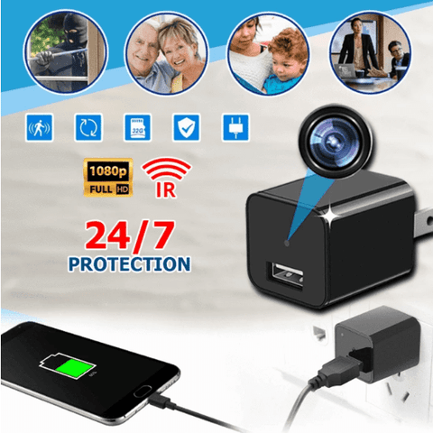 USB Charger Security Camera