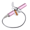 USB Fan with Real LED Clock