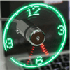 USB Fan with Real LED Clock