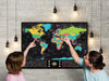 Voyager Deluxe Scratch-Off World Map (60% OFF)