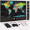 Voyager Deluxe Scratch-Off World Map (60% OFF)