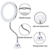 Wall-Mount Makeup Mirror