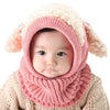 Warm Cozy Bunny Scarf-Beanie