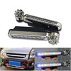 Wind Driven Car Front Lights With Fan Rotation
