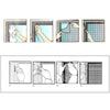 130cmx150cm Fly Mosquito Window Net Mesh Screen Room