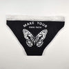 Women Underwear Sexy Lace Butterfly Transparen