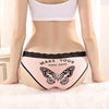 Women Underwear Sexy Lace Butterfly Transparen