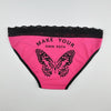 Women Underwear Sexy Lace Butterfly Transparen
