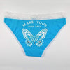 Women Underwear Sexy Lace Butterfly Transparen