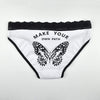 Women Underwear Sexy Lace Butterfly Transparen